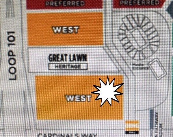 ORANGE PARKING for 49'ers Game. $25