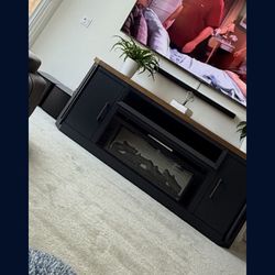Tv Stand With Fireplace.