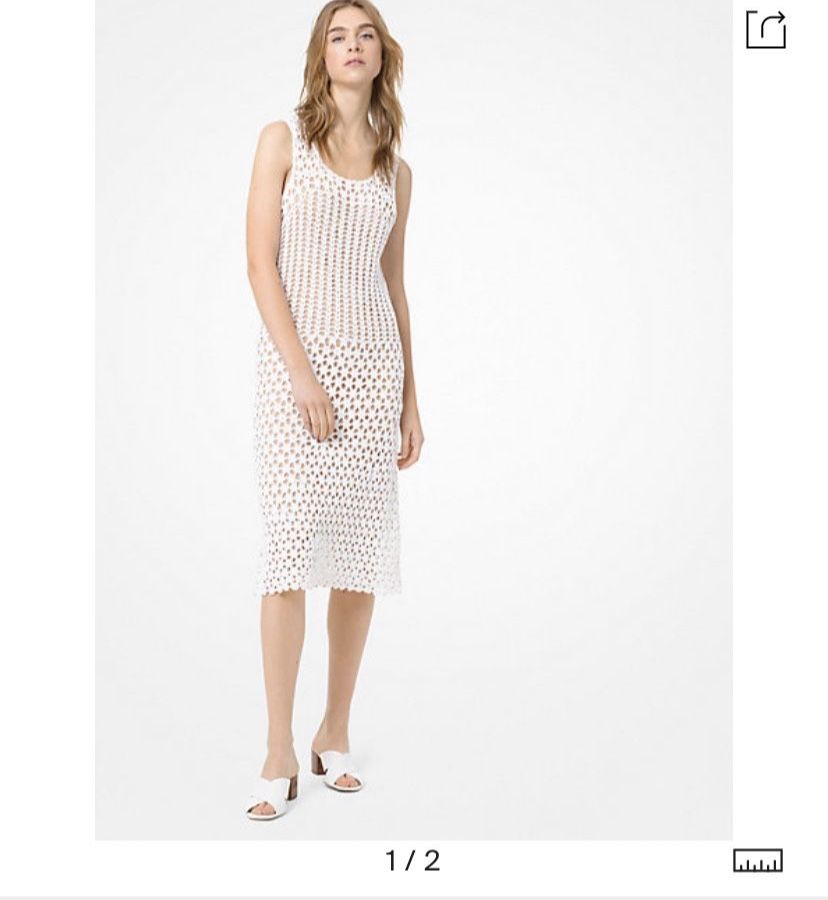 Michael Kors Crochet dress S NWOT