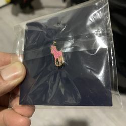Pink Pony Metal Pin New 