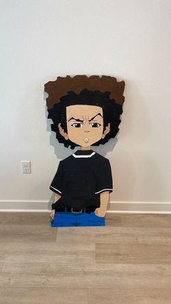 Custom Wooden Huey Freeman Artwork – 44” x 22”