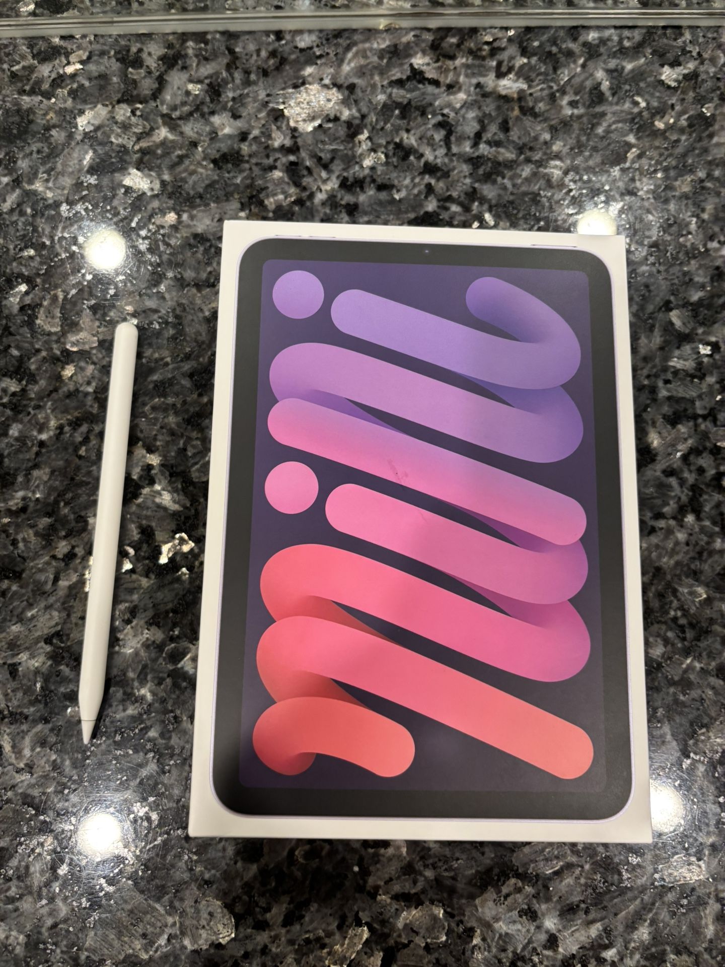 iPad Mini 6th Gen Purple With Pencil 64GB