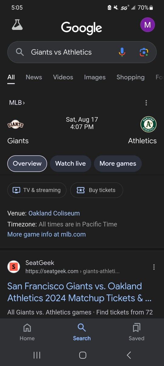Baseball Tickets
