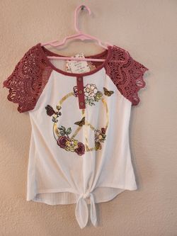 NEW GIRLS BLOUSE SIZE M