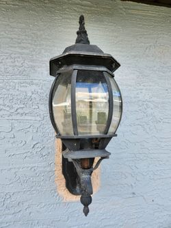 Exterior wall sconces