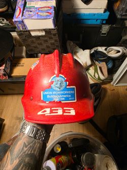 Union Ironworkers Hard Hat Local 433vintage bullard