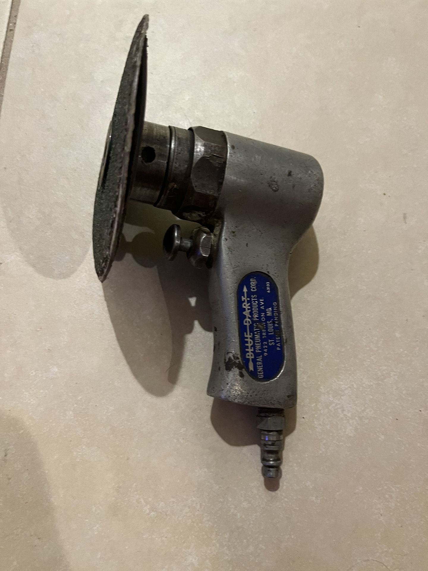 Blue Dart Sander