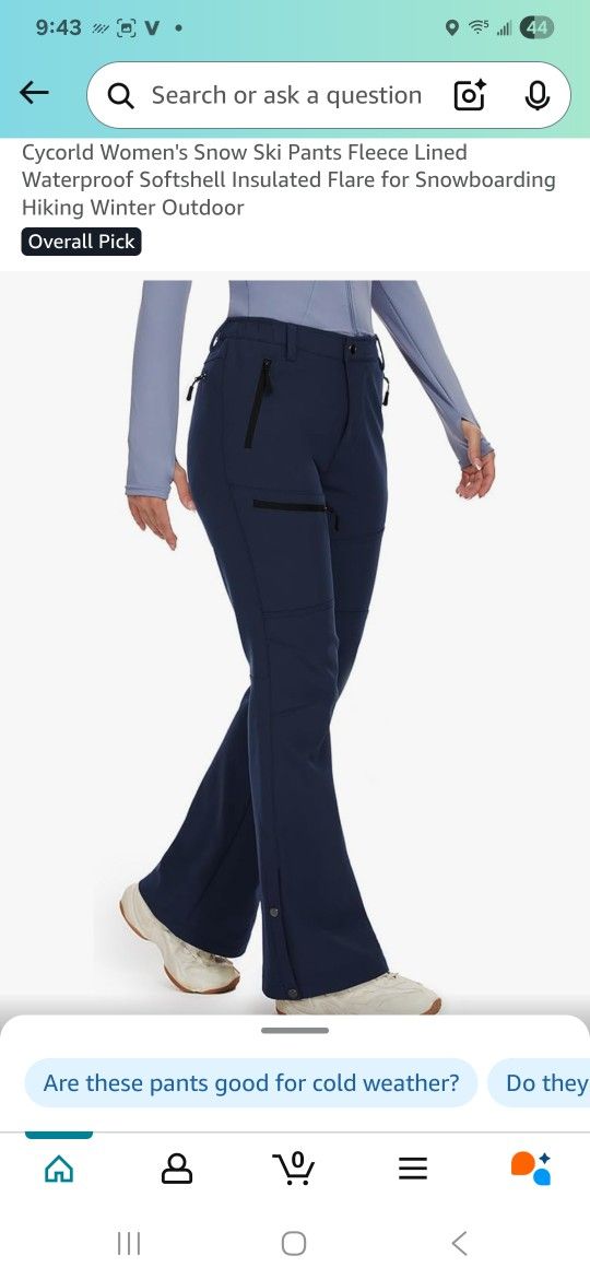 Winter Pants Size 14