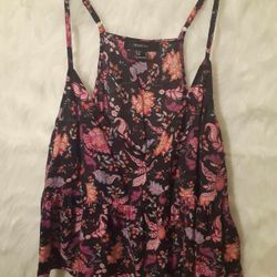 Women's Rue 21 Floral Tunic Top Size 2X