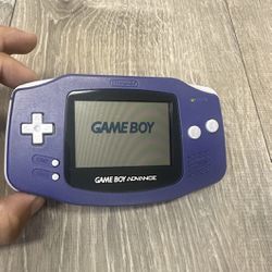 Nintendo Game Boy Advance Indigo Game Console