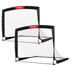 Net Playz Portable Soccer Goals 4'x3' BRAND NEW 
