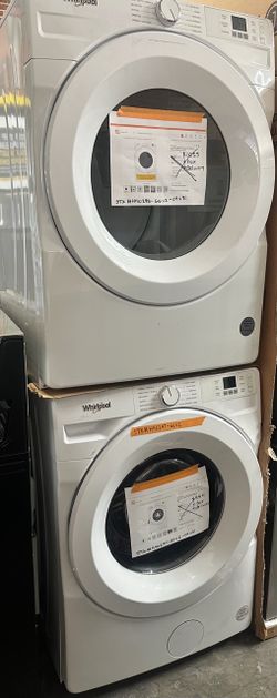 Whirlpool 4.5 front load washer and 7.4 gas dryer