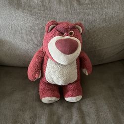 Disney Plushies;  Lotso Bear, Sully, Bambi