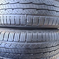 2 used Tires 235/65r17 🤑 free Installation ‼️ 