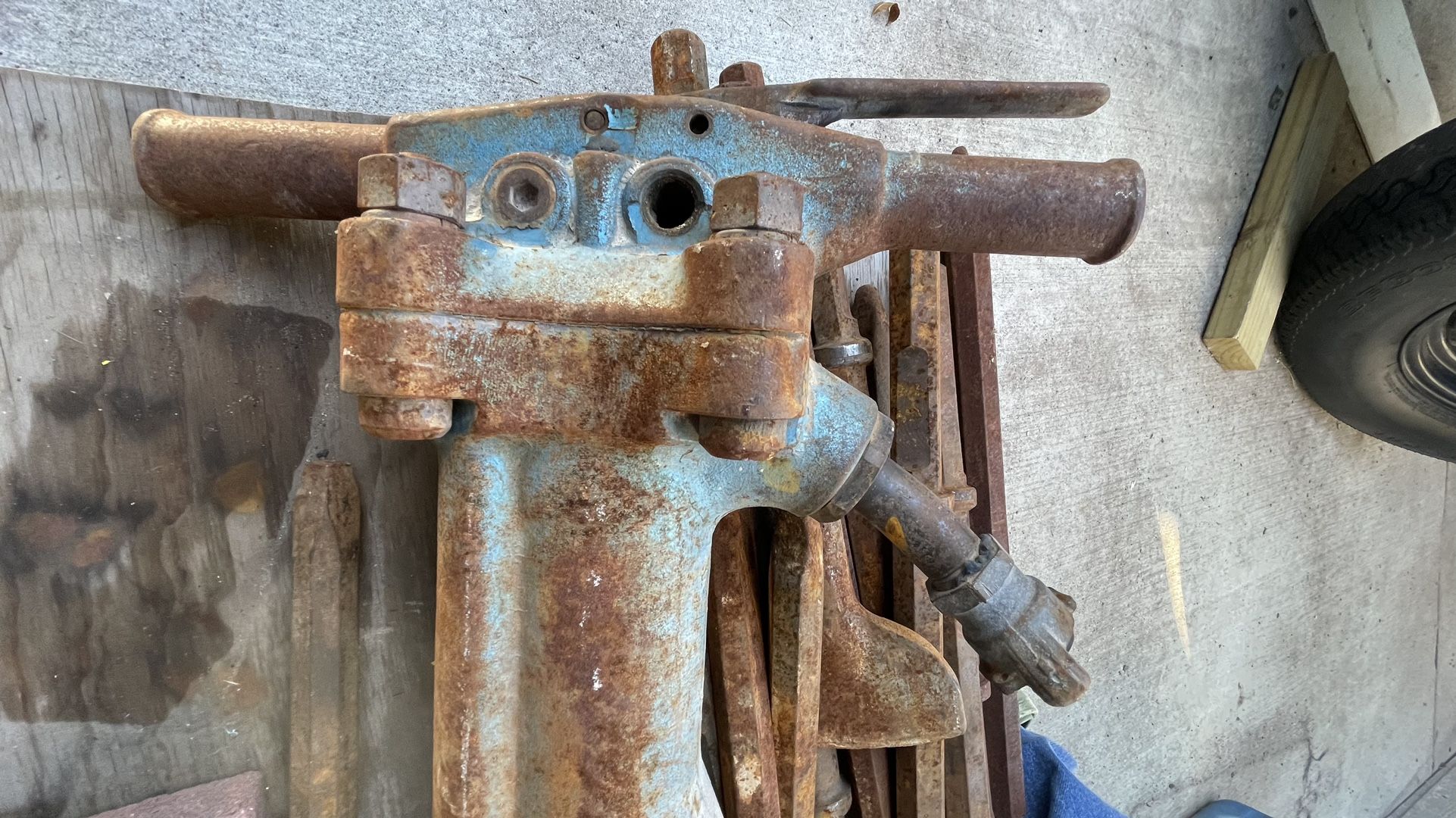 Jack Hammer With Tools