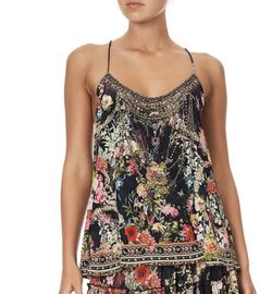 CAMILLA T-BACK SHOESTRING TOP HAMPTON HIVE (New With Tag)
