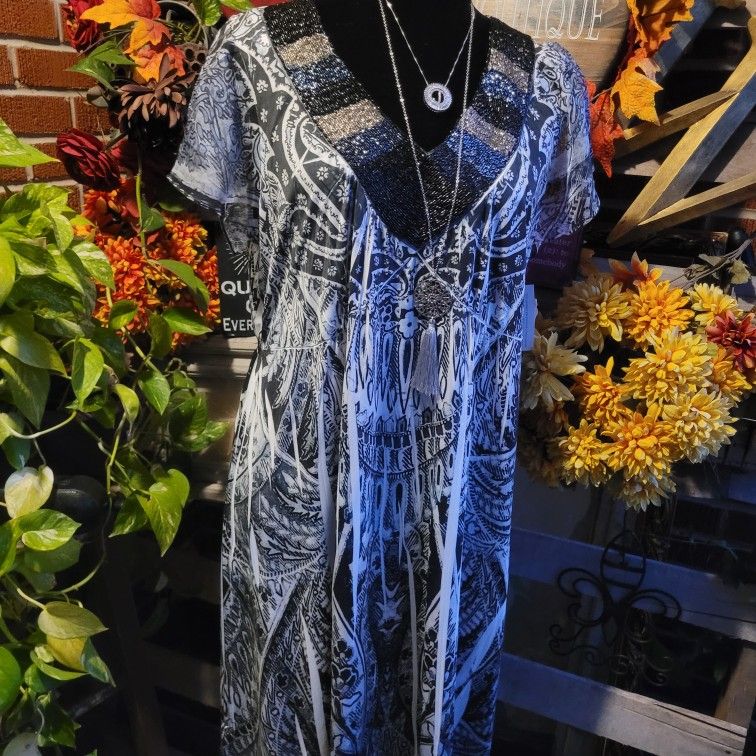 One World Live and Let Live Dress