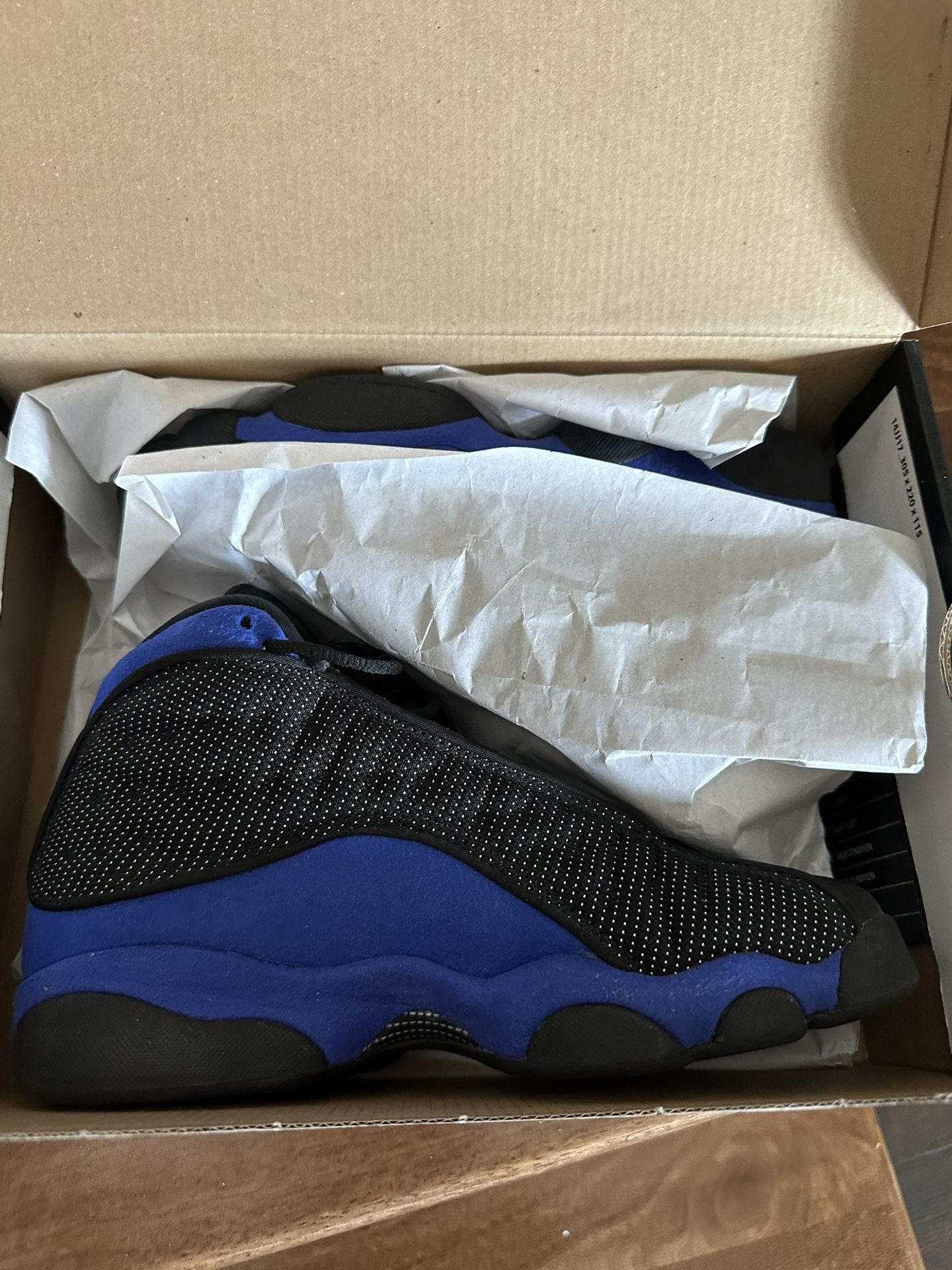 💙🖤 Air Jordan 13 “Hyper Royal” Retro — Size 6.5Y