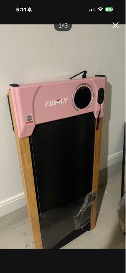 Small Pink Fumily Compact Walking Pad Treadmill w/Remote – Works Great