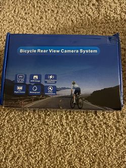 Bicycle Rear View Camera System with 4.3" Monitor