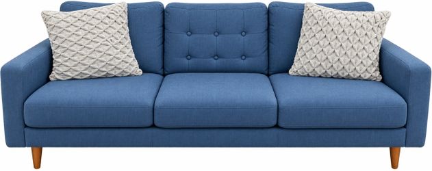 Blue 3-Seater Sofa – Great Condition – $225 OBO