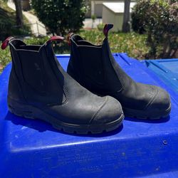 Redback work boots steel toe