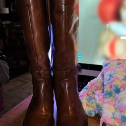 Frye Brown Leather Boots