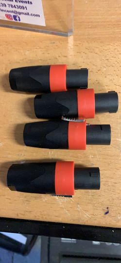 Speaker connectors 4 pc
