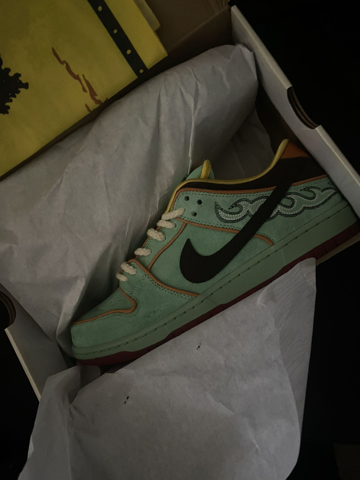 SB Dunk Low Rodeo(Tourmaline)(Brown/Green/Yellow/Orange/Red)