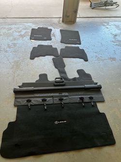 OEM Floor Mats Lexus GX 460 and Cargo cover