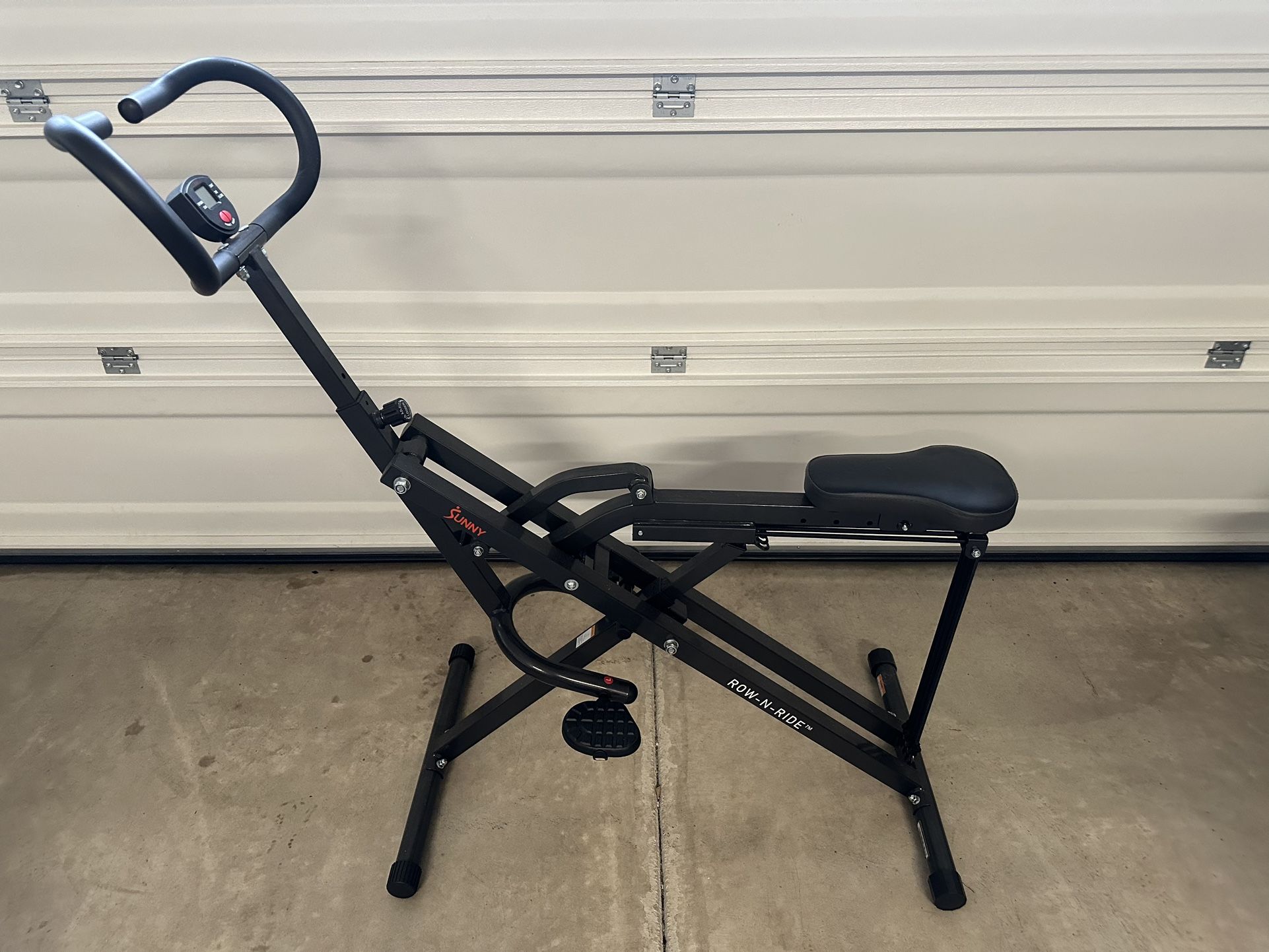 Row And Ride Exercise Machine