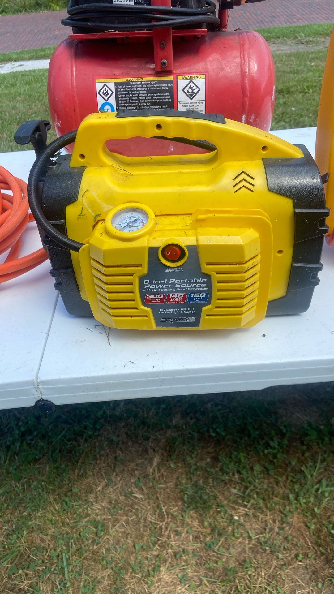 8 In 1 Portable Power Source 