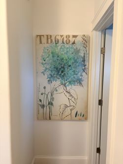 Large Textured Wall Print