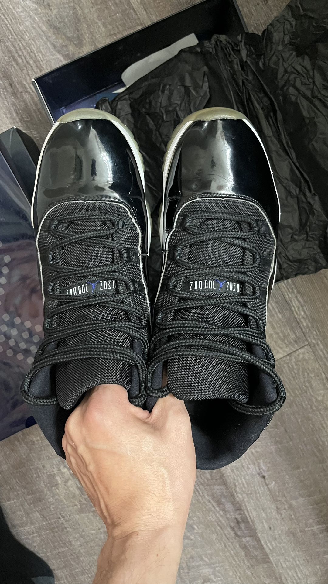 Jordan 11 Space Jam Size 11 Original Box