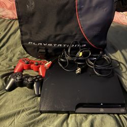 PS3 slim With Bag