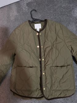 H&M quilt jacket size small
