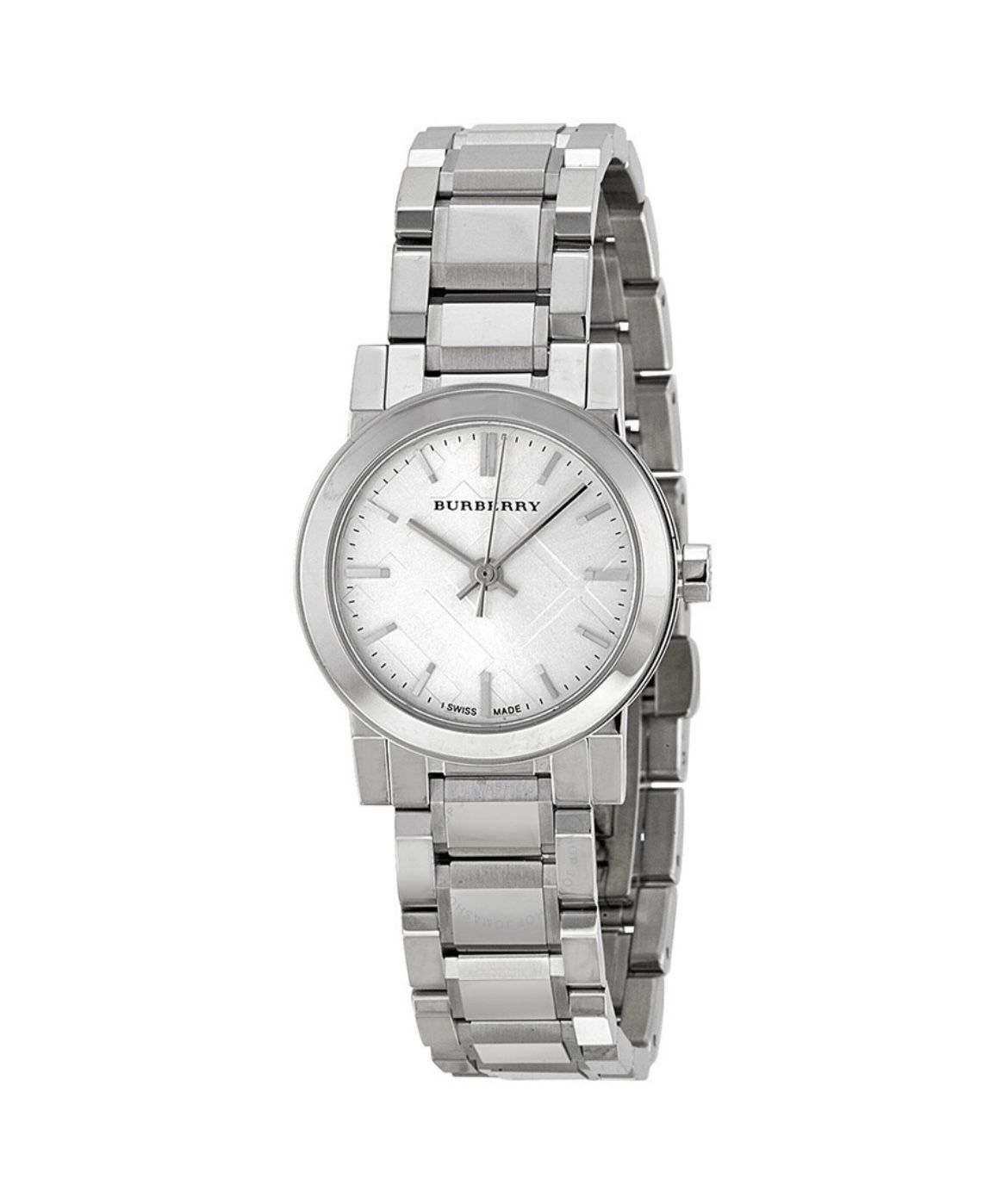 Burberry Women’s Silver Dial Stainless Steel Watch