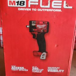 Milwaukee M18 Fuel Impact Wrench  Compact 