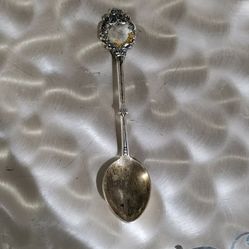 Coin Silver Souvenir Spoon Scrap