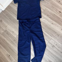 Unisex Scrubs Blue