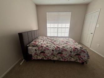 Bed frame and mattress (Queen)