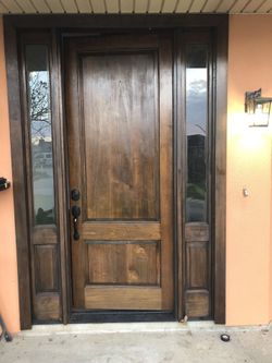 Exterior door