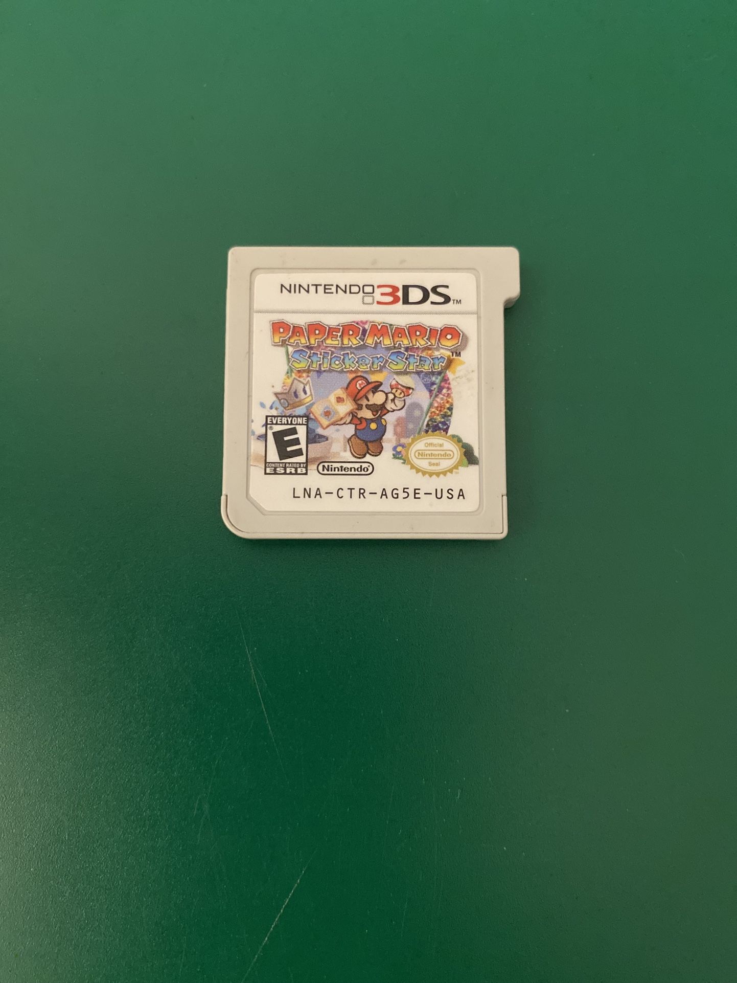 Paper Mario Sticker Star Nintendo 3Ds