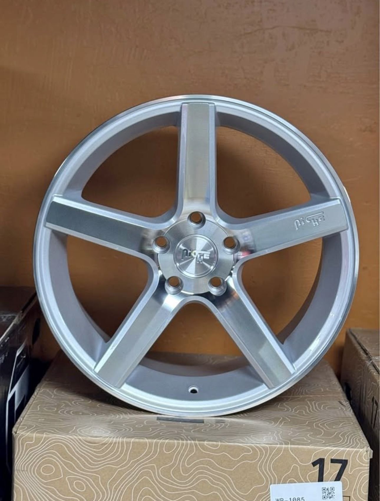 Niche M135 MILAN 18x8 5x114.3 5x4.5 +35 Rims Tires Camry Accord Sonata Altima G35 Q50 Mustang