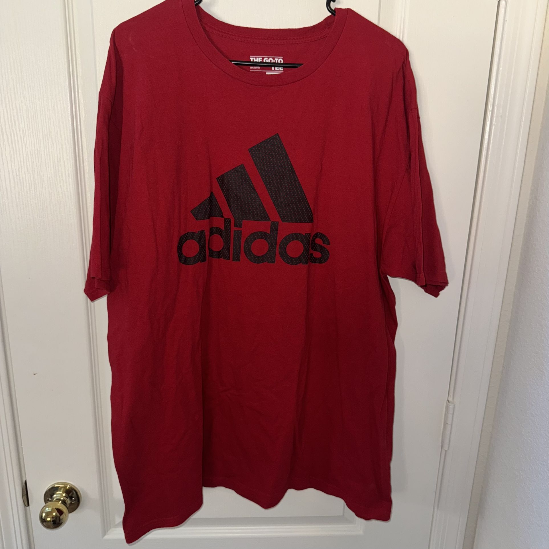 Men’s Adidas Short Sleeve Logo Athletic Shirt