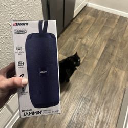 Bluetooth wireless speaker (Blue)