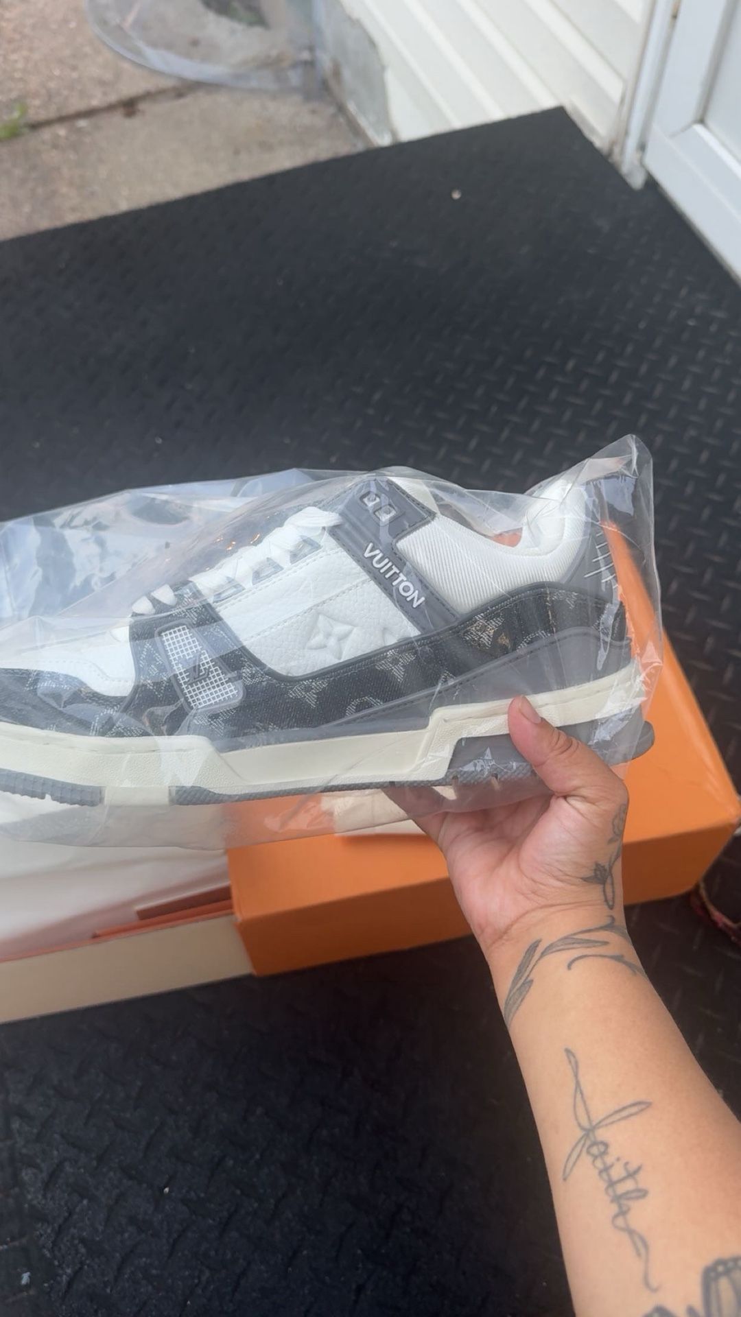 LV Trainer Sneaker Size 12