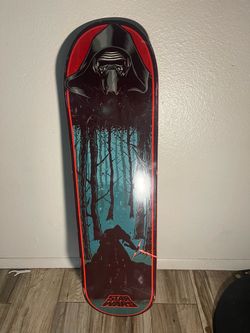 Santa Cruz kylo ren skateboard