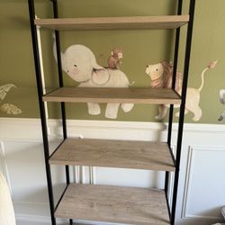 72” Modern Wood Shelf