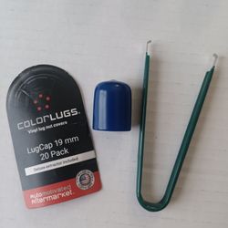 COLORLUGZ Vinyl Lug Nut Covers LugCap 19mm 20 PACK